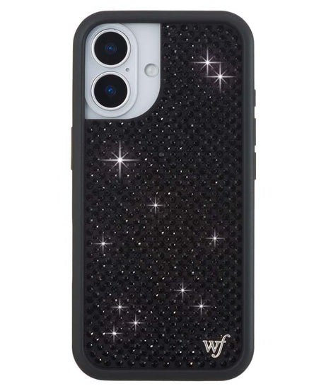 Rhinestone iPhone Case | Black