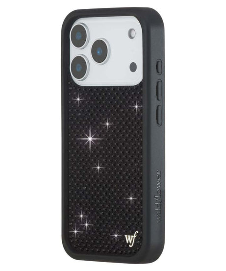 Rhinestone iPhone Case | Black