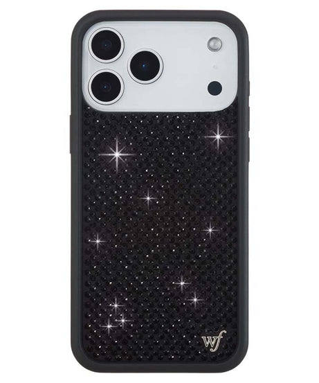Rhinestone iPhone Case | Black