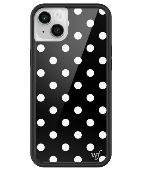 Polka Dot | Black and White iPhone Case