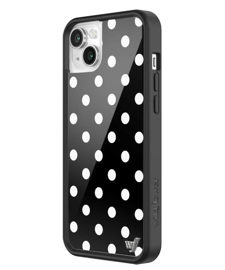 Polka Dot | Black and White iPhone Case