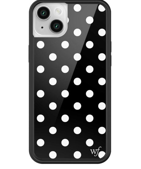 Polka Dot | Black and White iPhone Case