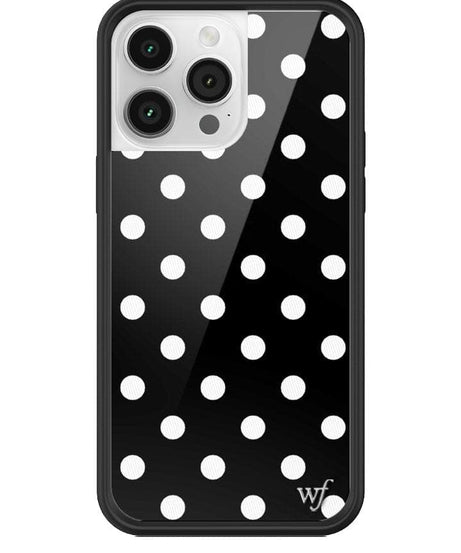 Polka Dot | Black and White iPhone Case