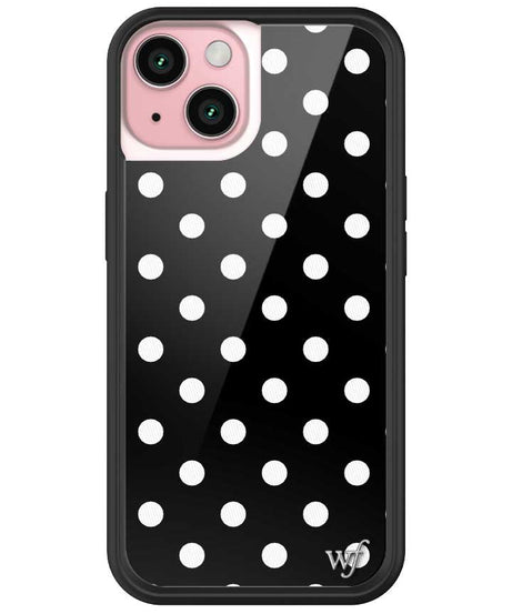 Polka Dot | Black and White iPhone Case