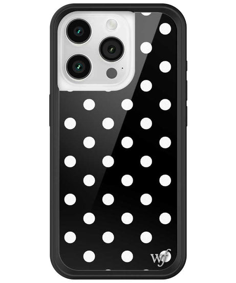 Polka Dot | Black and White iPhone Case