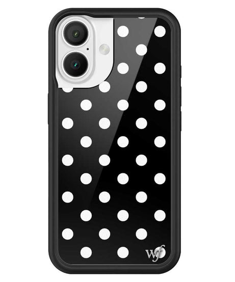 Polka Dot | Black and White iPhone Case