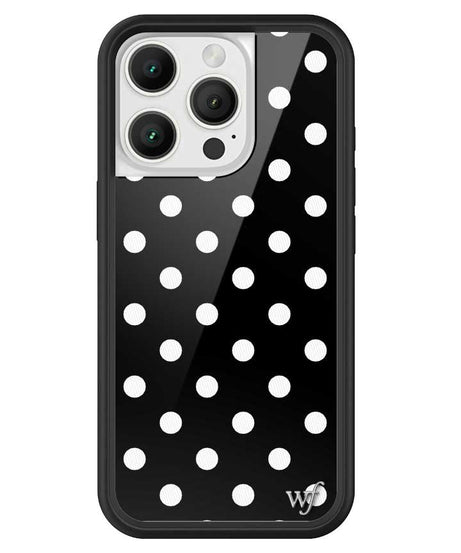 Polka Dot | Black and White iPhone Case