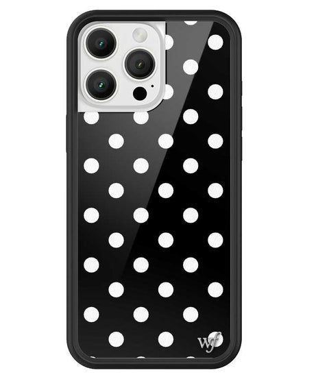 Polka Dot | Black and White iPhone Case