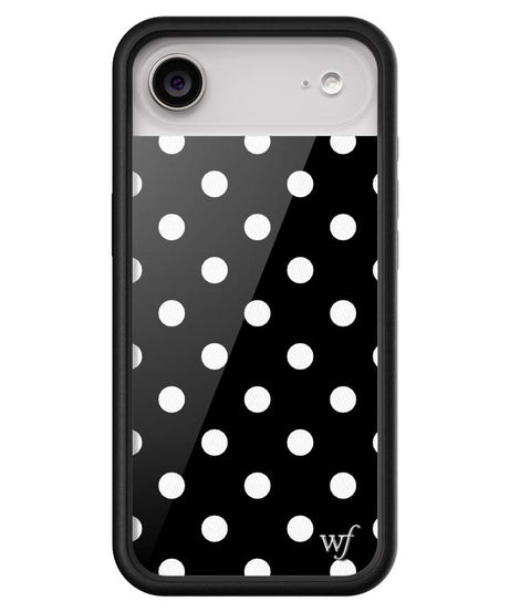 Polka Dot | Black and White iPhone Case