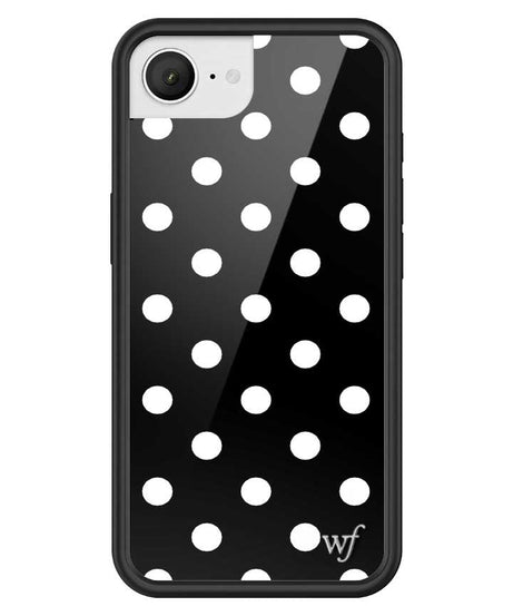 Polka Dot | Black and White iPhone Case