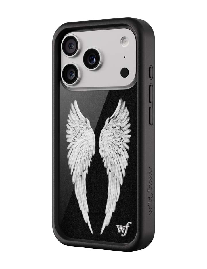Angel Baby | Black iPhone Case