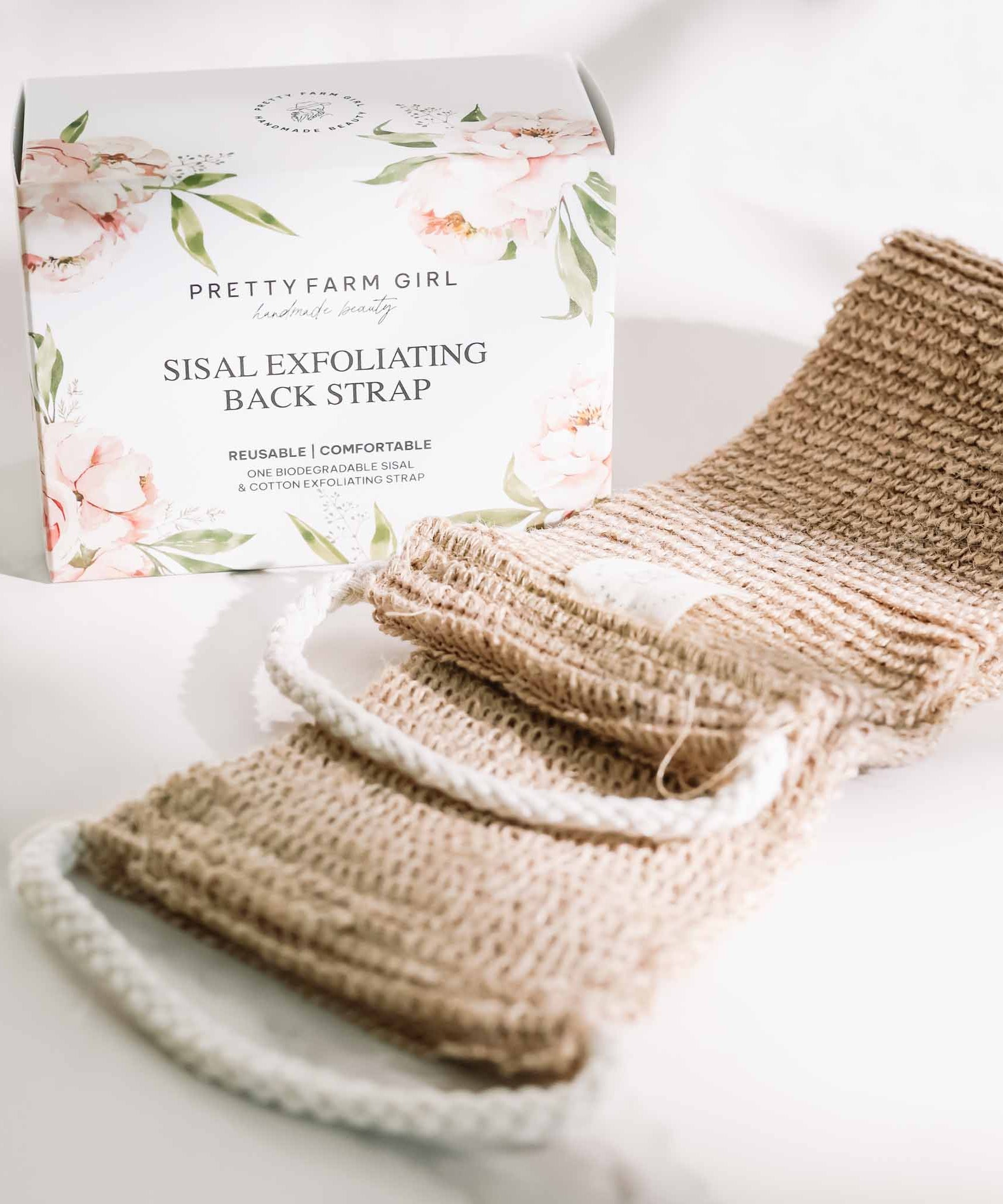 Sisal Back Exfoliating Strap