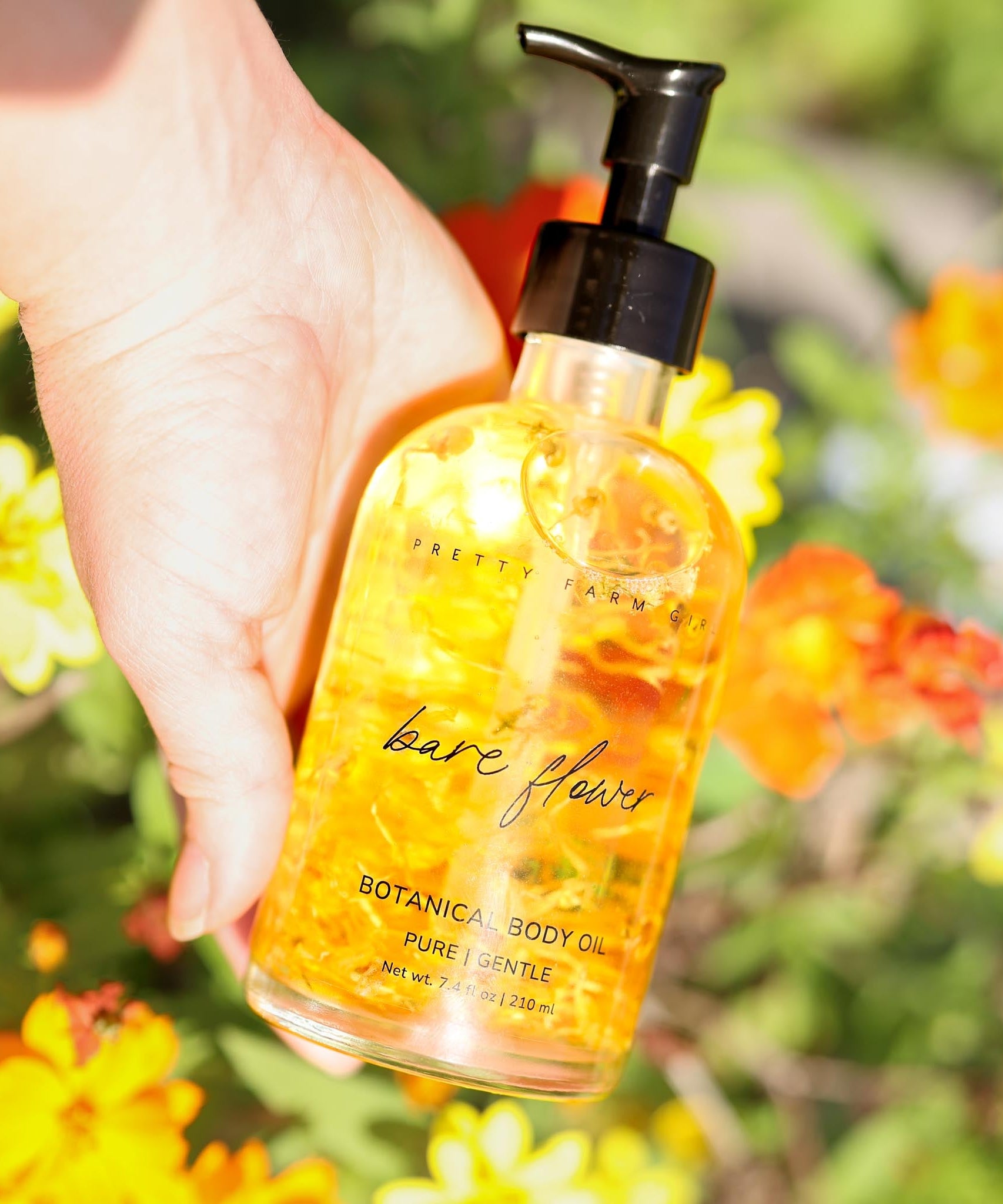 Bare Flower Fragrance-Free Body Oil