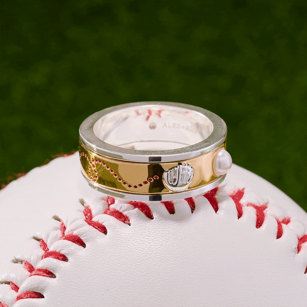Baseball Fidget Ring