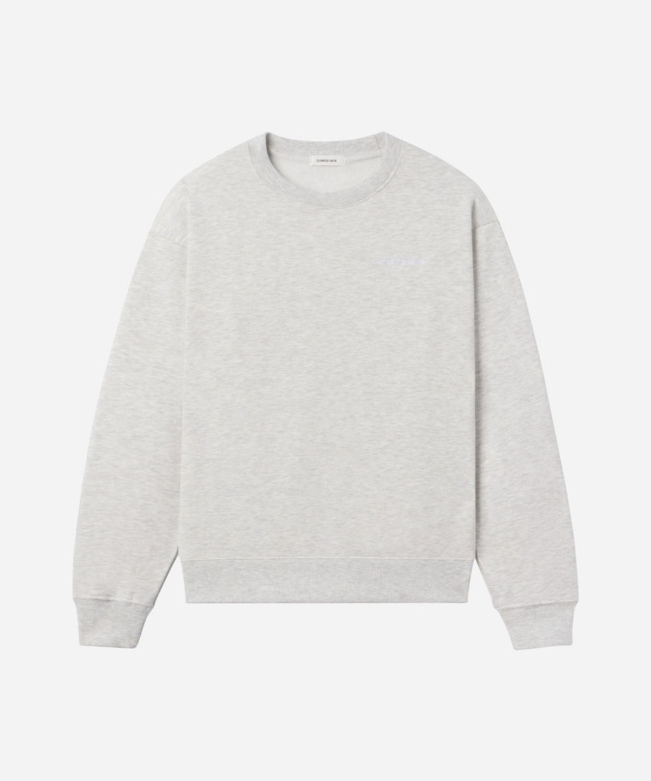 Basics Cloud Grey Unisex Crewneck