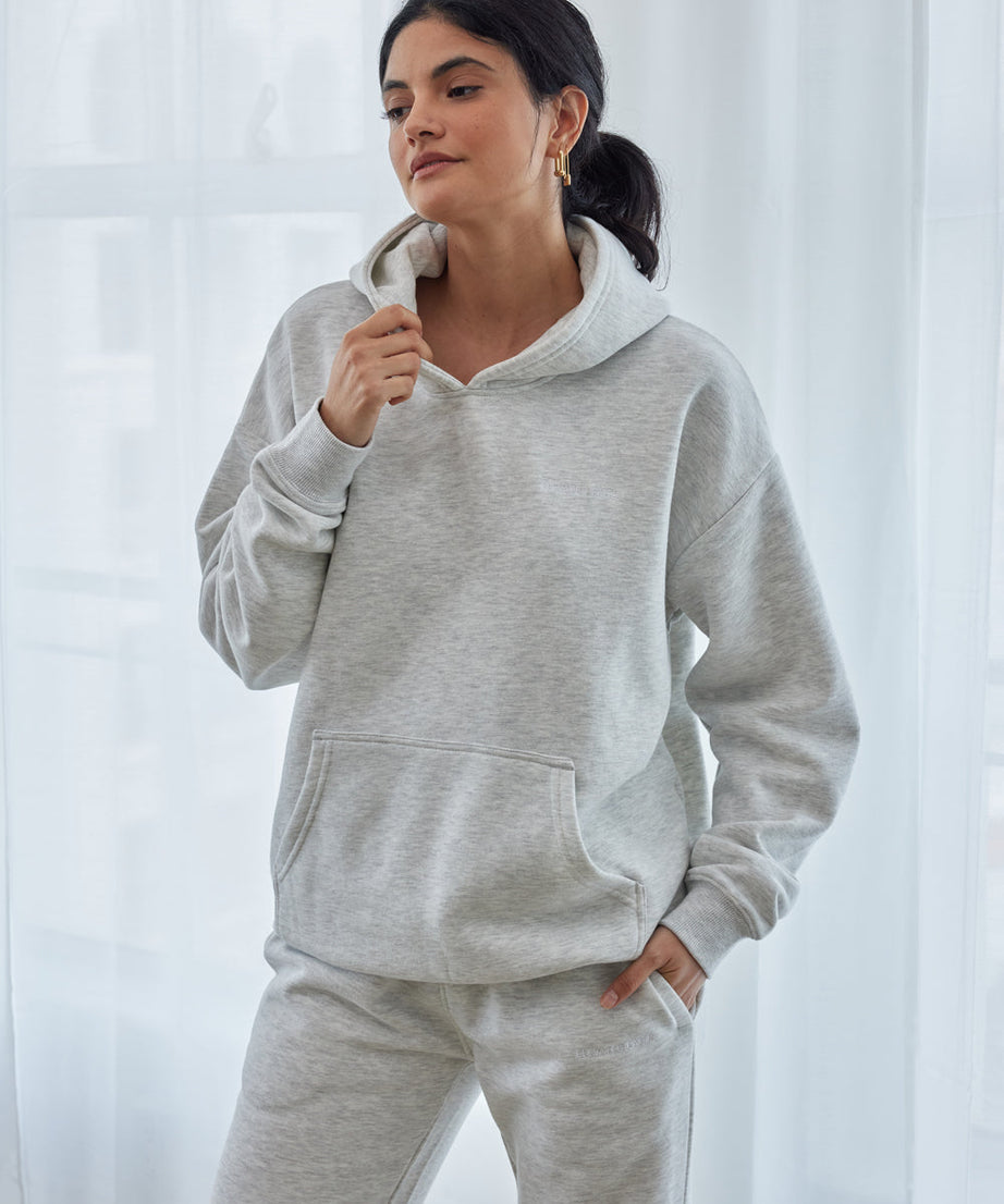 Basics Cloud Grey Unisex Hoodie