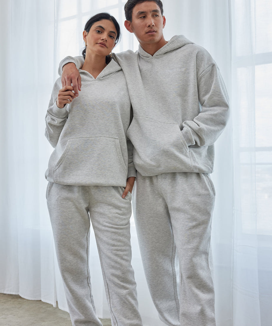 Basics Cloud Grey Unisex Hoodie