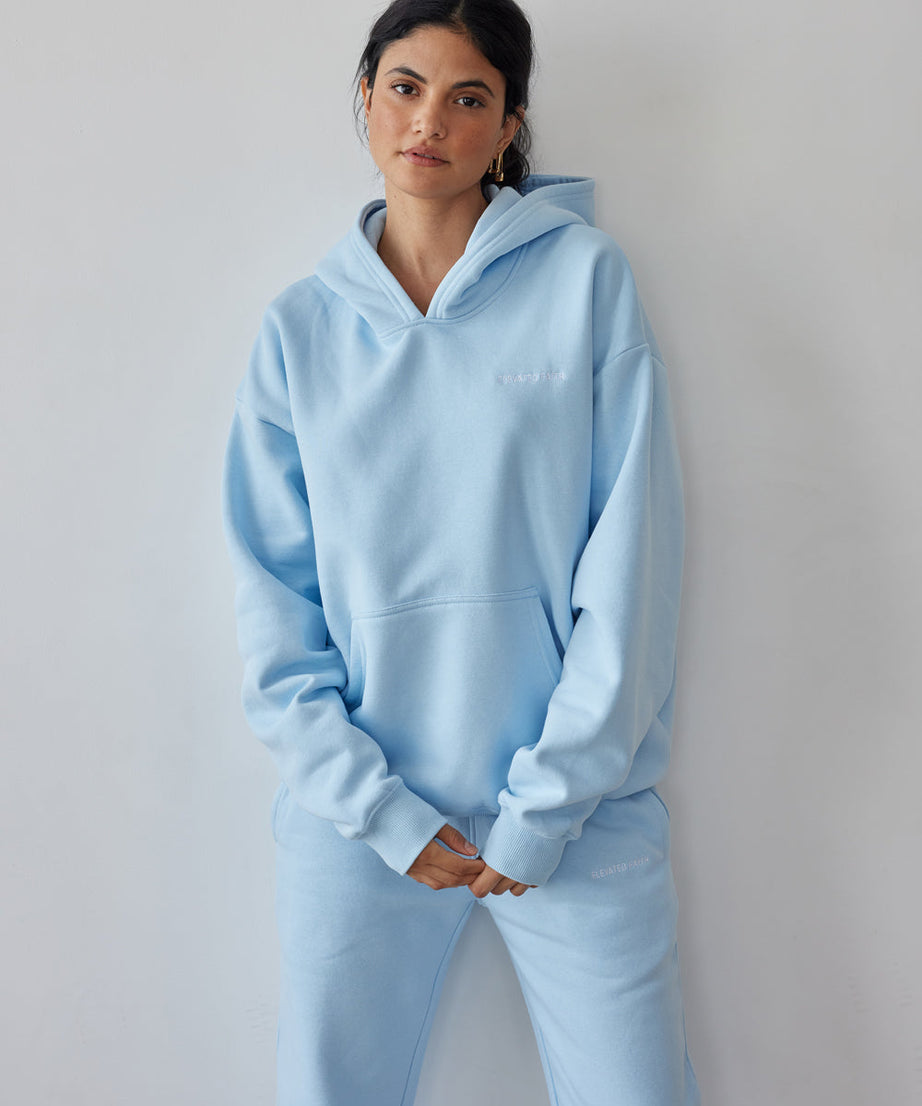 Basics Dream Blue Unisex Hoodie