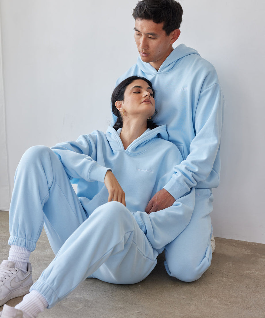 Basics Dream Blue Unisex Hoodie