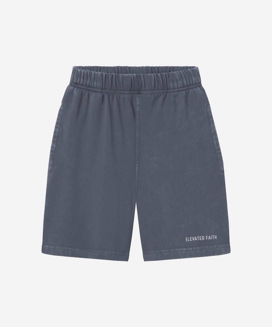 Basics Rauchgraue Damen-Shorts