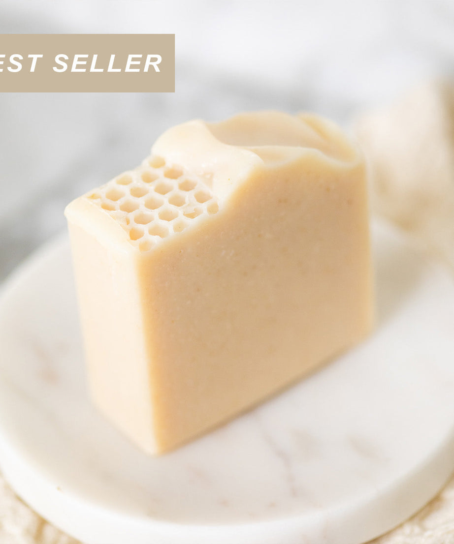 Milk + Honey Fragrance Free Handmade Tallow and Goat Milk Soap Bar