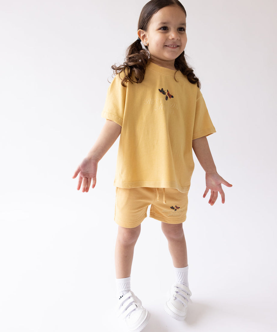 Better Days Schmetterling Kinder-T-Shirt