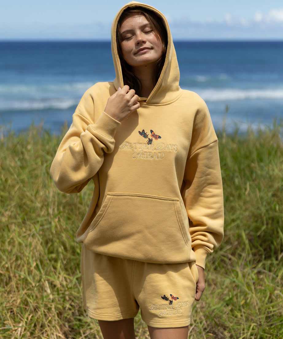 Better Days Butterfly Unisex Hoodie