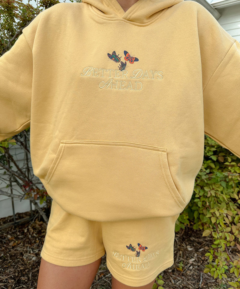 Better Days Butterfly Unisex Hoodie