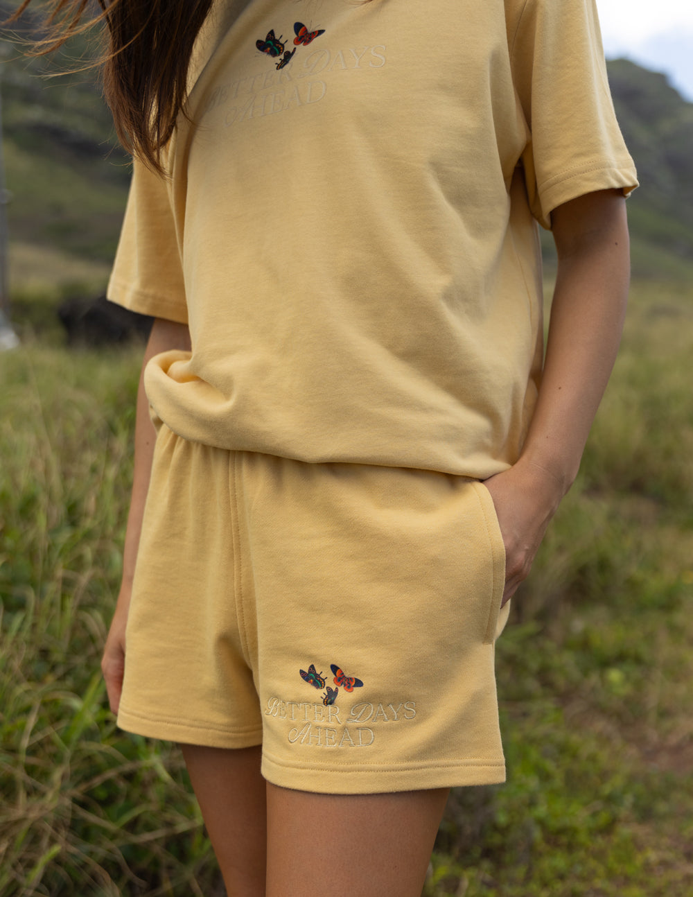 Better Days Butterfly Unisex Short