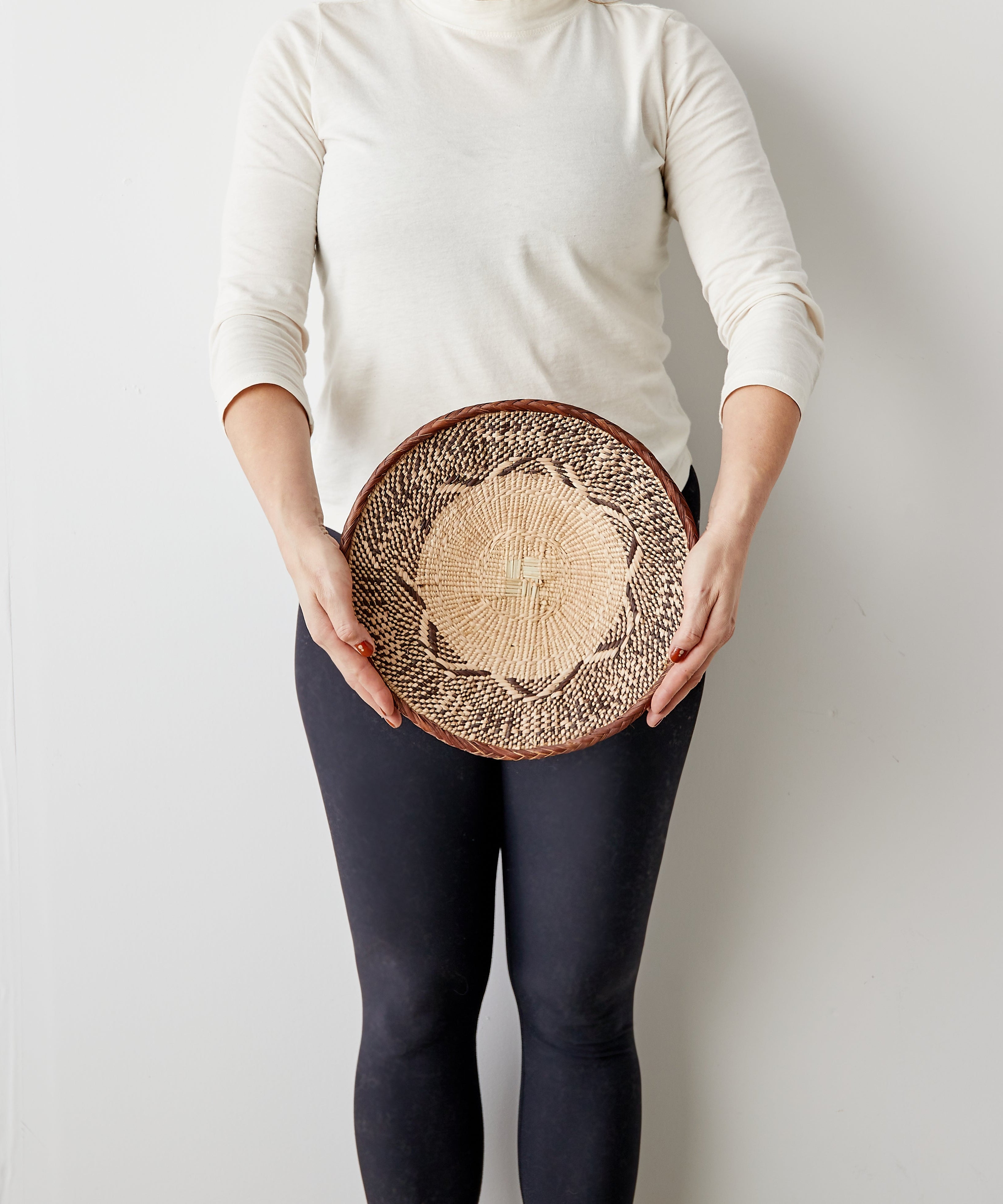 Binga Patterned Brown & Natural Wall Art