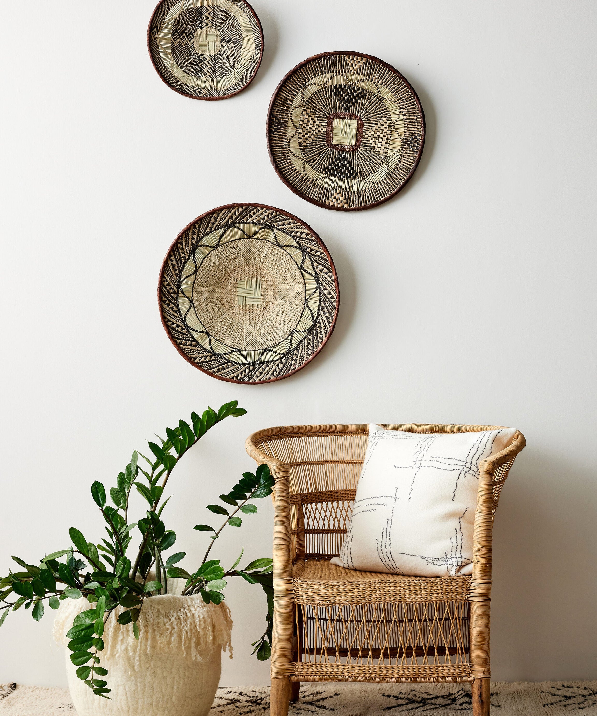 Binga Lace Patterned Basket