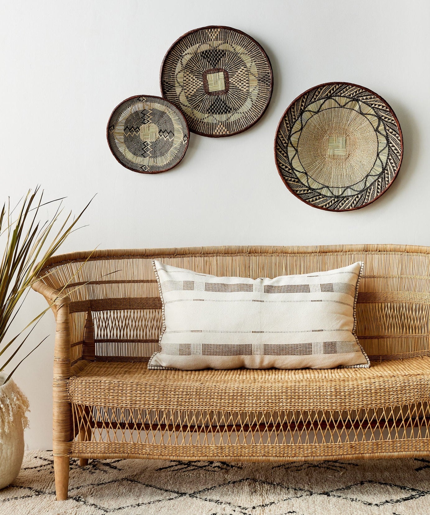 Fulcrum Patina Oversized Cotton Lumbar Pillow