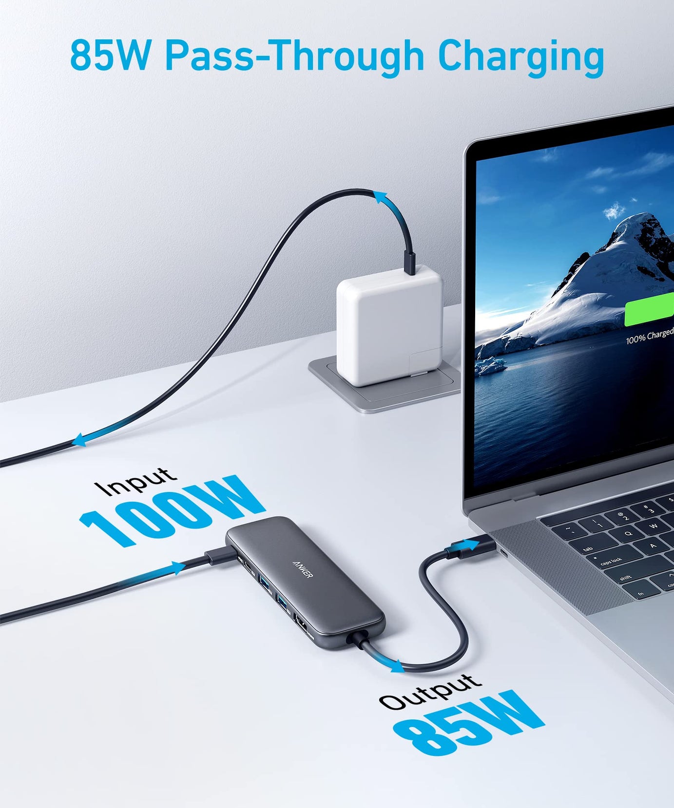 Refurbished Anker <b>332</b> USB-C Hub (5-in-1)