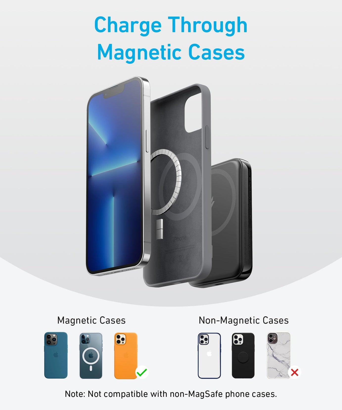 Anker <b>321</b> MagGo Battery (PowerCore Magnetic 5K)