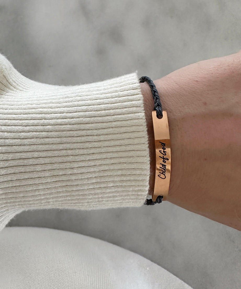 Black Child of God Bracelet