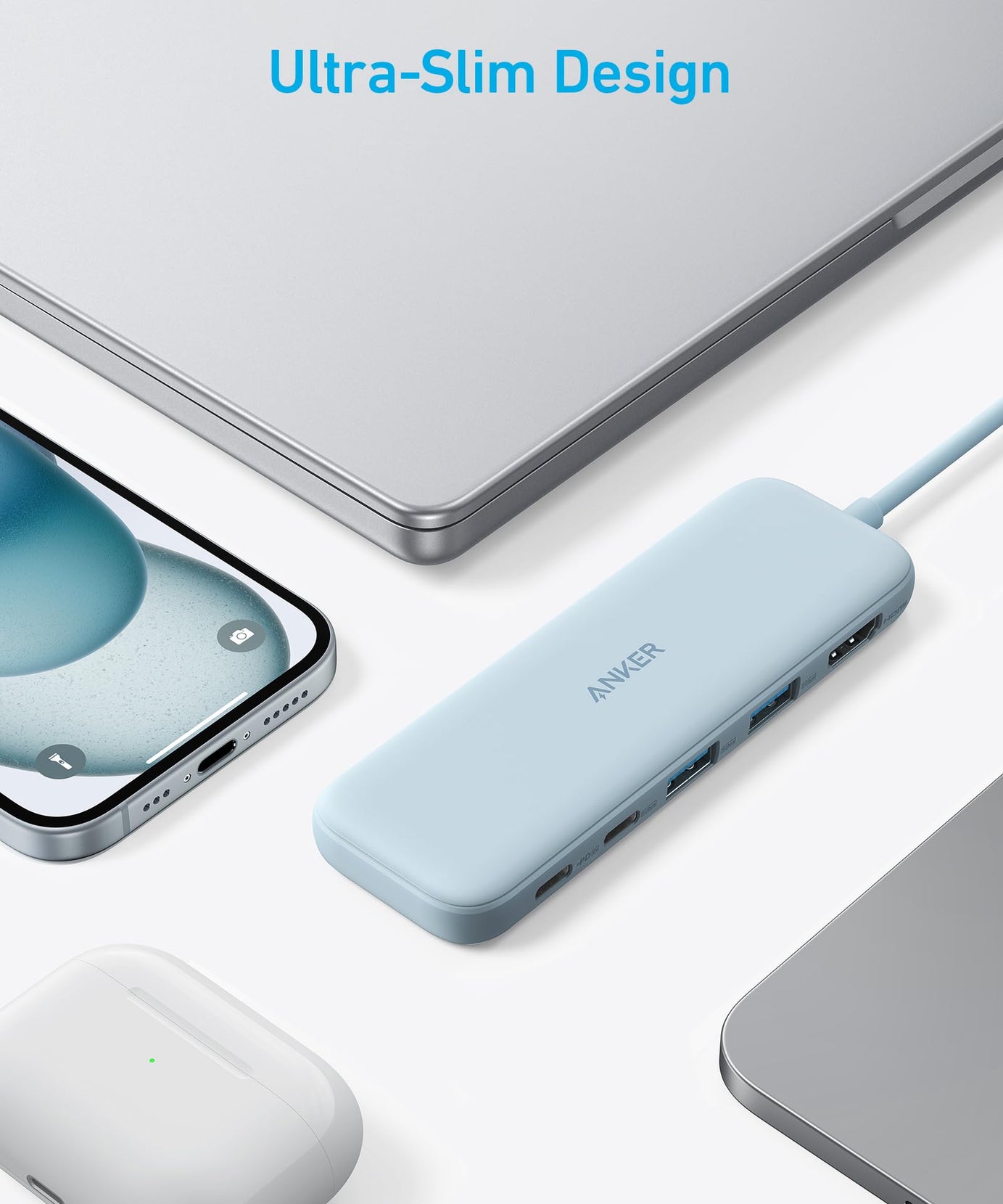 Refurbished Anker <b>332</b> USB-C Hub (5-in-1)