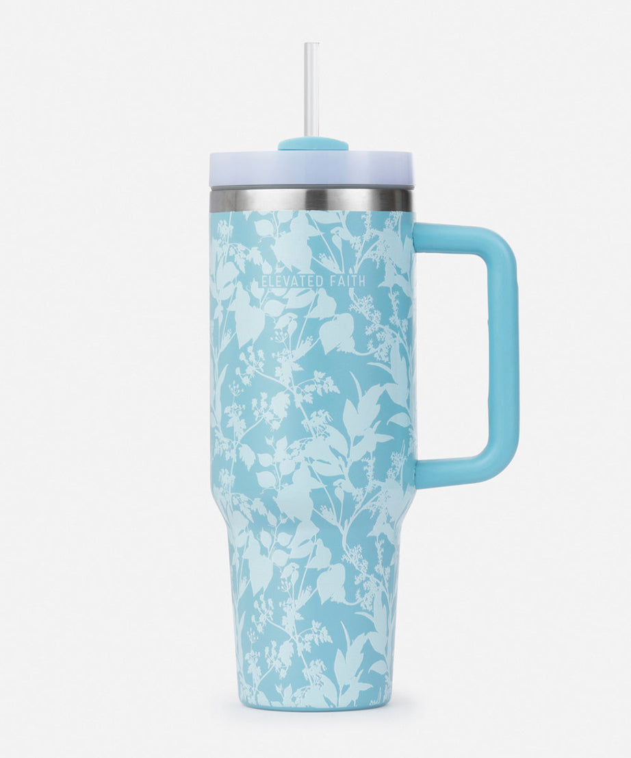 Blue Botanic 40 oz Becher