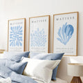 Light Blue Henri Matisse Exhibition Art Set