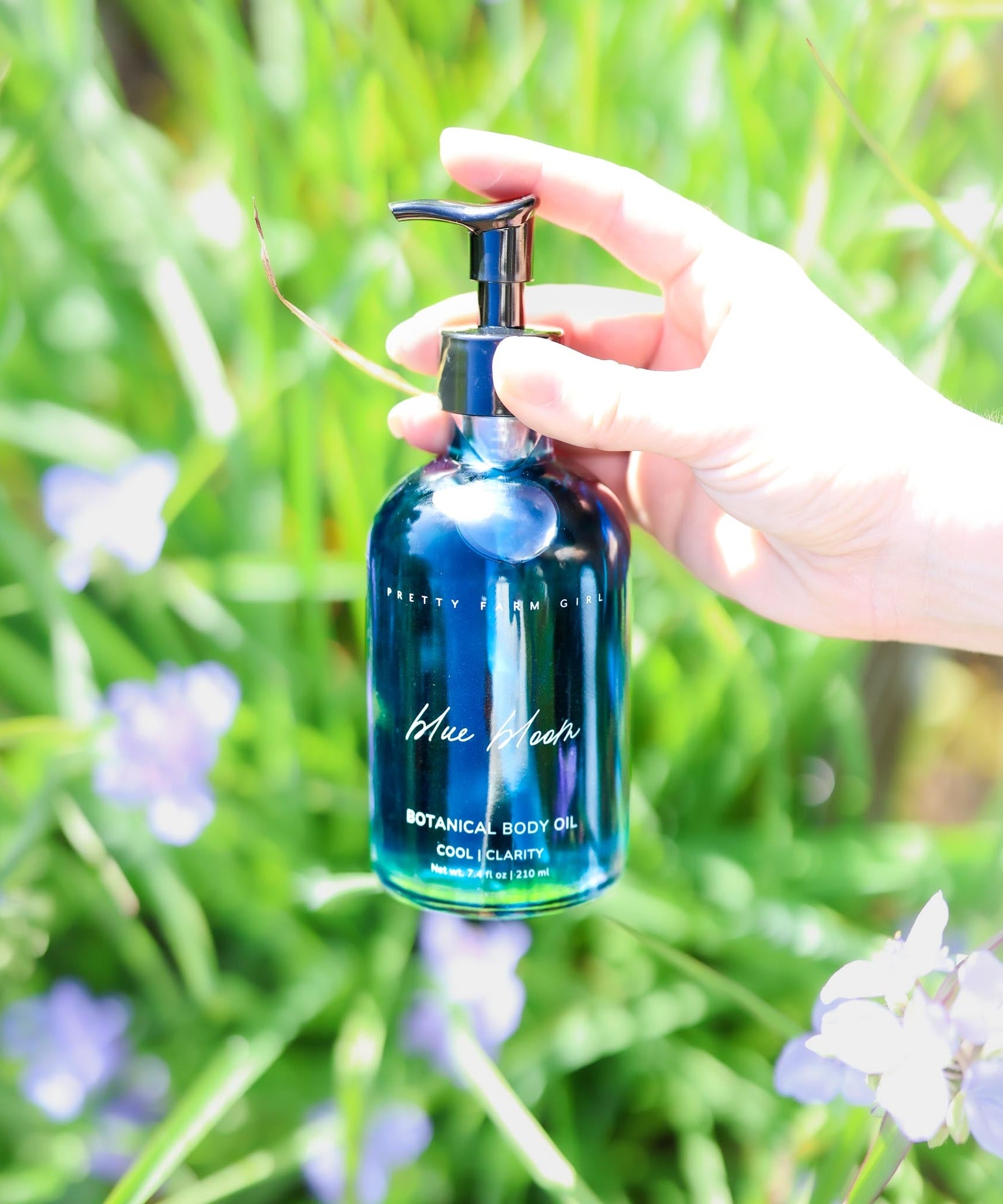 Blue Bloom Botanical Body Oil