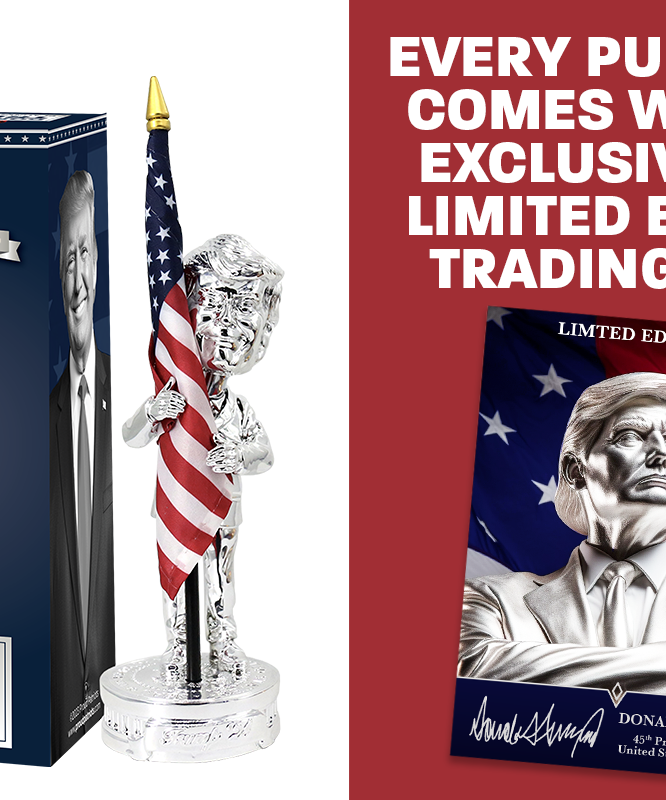 Platinum Trump Bobblehead (Limited Run of 2024 Units)