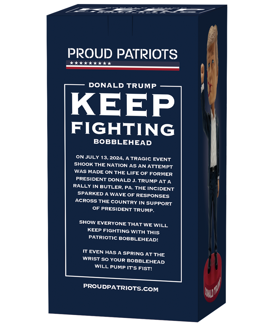 "Keep Fighting" Bobblehead