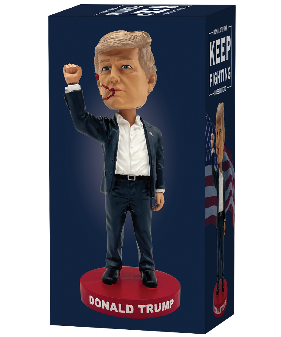 "Keep Fighting" Bobblehead