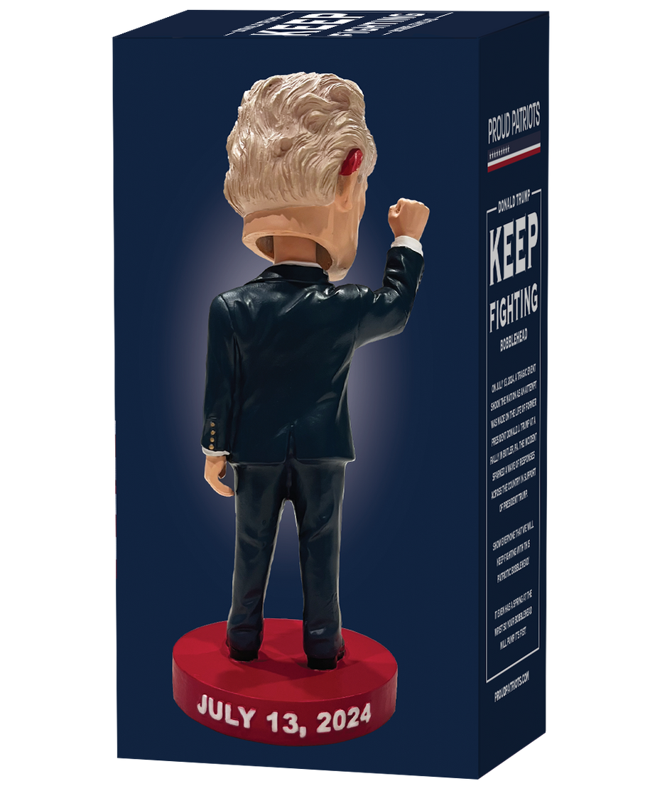 "Keep Fighting" Bobblehead