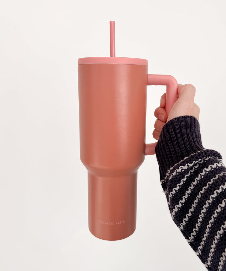 Burnt Orange 40 oz Ascend Trinkbecher