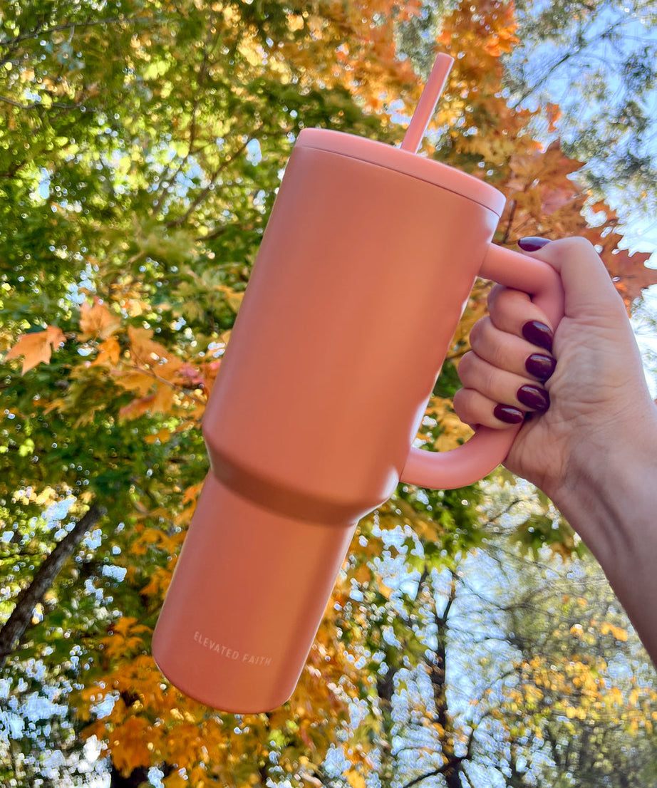 Burnt Orange 40 oz Ascend Trinkbecher