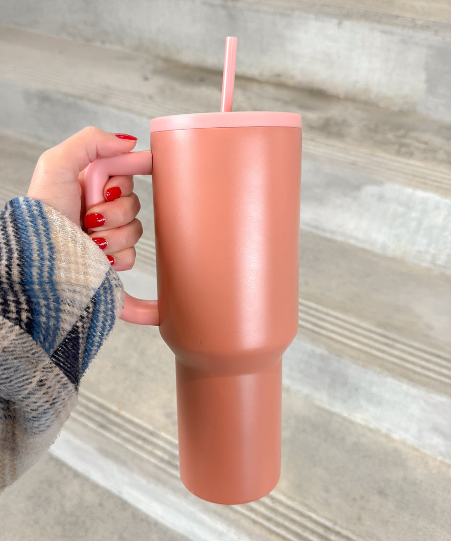 Burnt Orange 40 oz Ascend Trinkbecher
