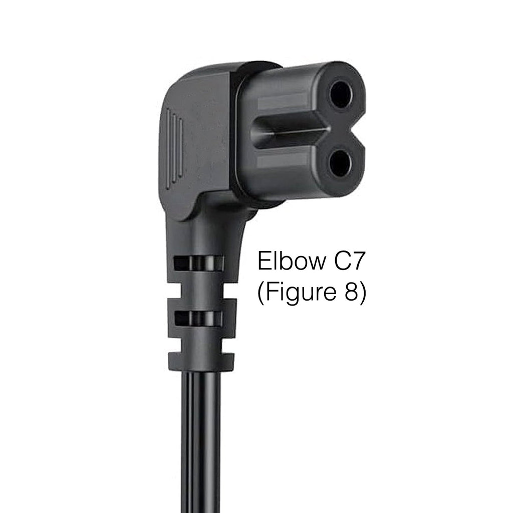 Sony 1-005-642-21 CBF C7L (AC) Power Cable | 5 Ft Figure-8 C7 Non-Polarized Power Cord for Sony TVs and Media Devices - 100564221