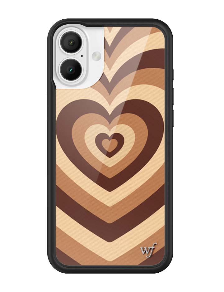 Latte Love | Mocha iPhone Case
