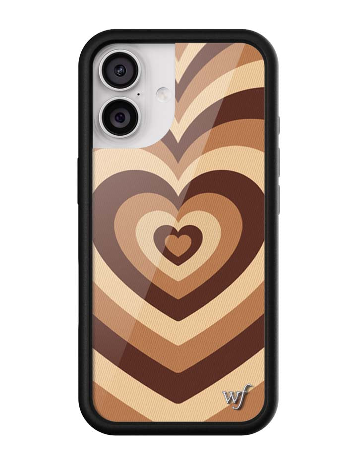 Latte Love | Mocha iPhone Case