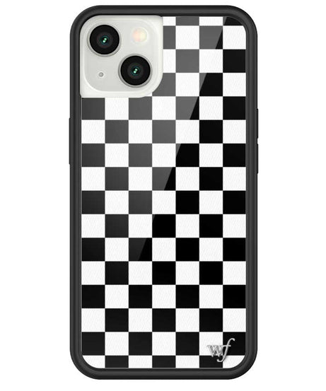 Checkers | Black iPhone Case